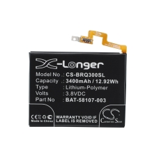 Batérie pre mobilné telefóny Blackberry Windermere (CS-BRQ300SL)