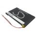 Batéria GPS, navigátora Garmin Nuvi 700 ( 2 wires ) (CS-IQN700SL)