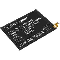 Batérie pre mobilné telefóny LG Q520N (CS-LPK520SL)